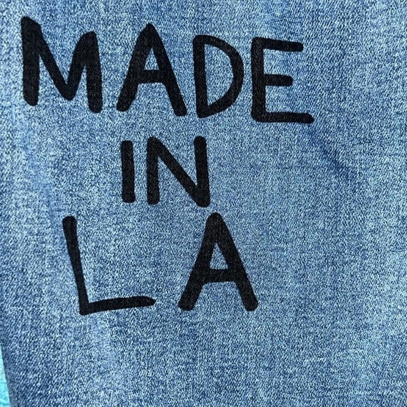 Mashed Potatoes Graphic Jeans 26 5 High Rise Doodles Girlhoodcore LA Street - Picture 11 of 14